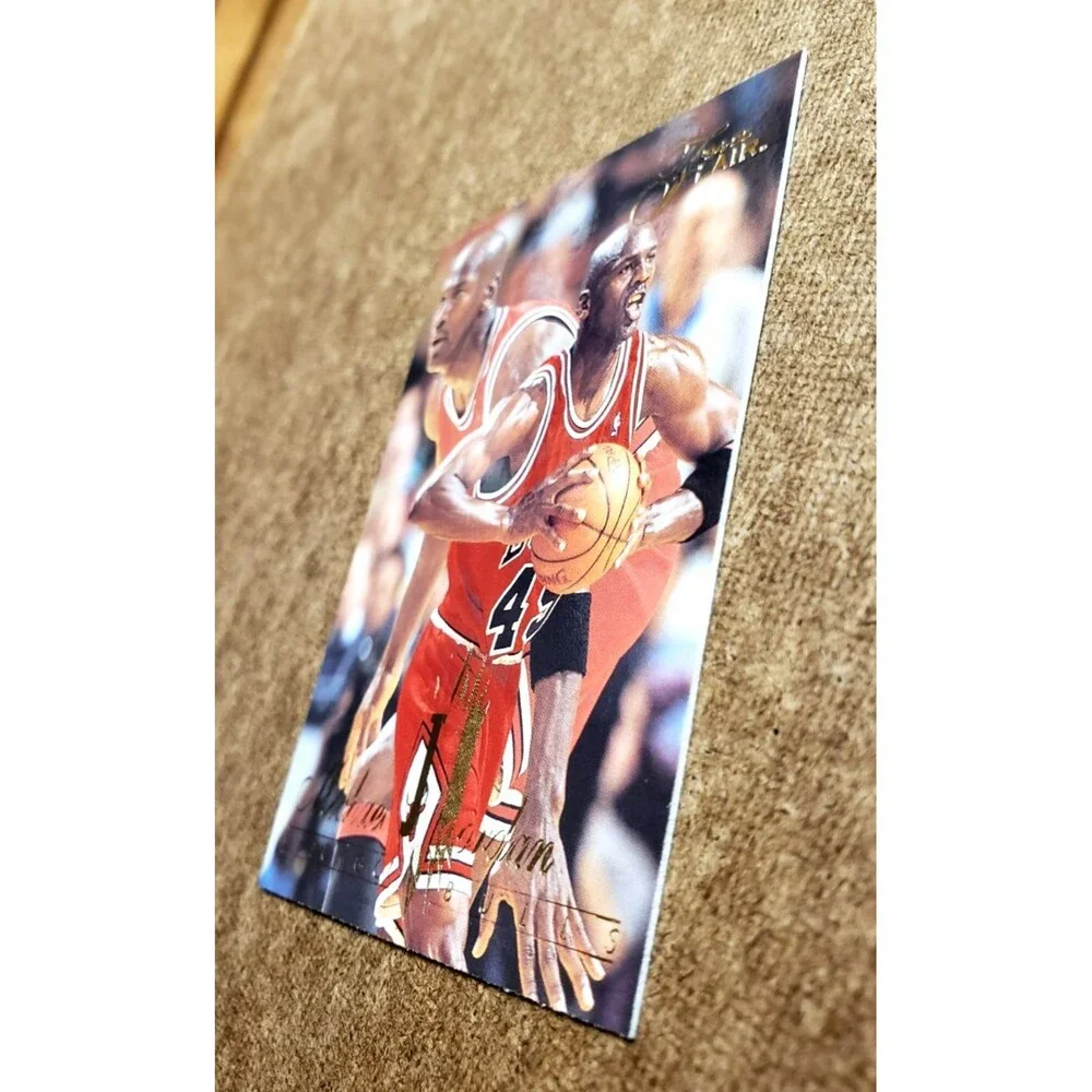 1994-95 Flair MICHAEL JORDAN NBA Basketball Trading Card 326 Chicago Bulls H.O.F